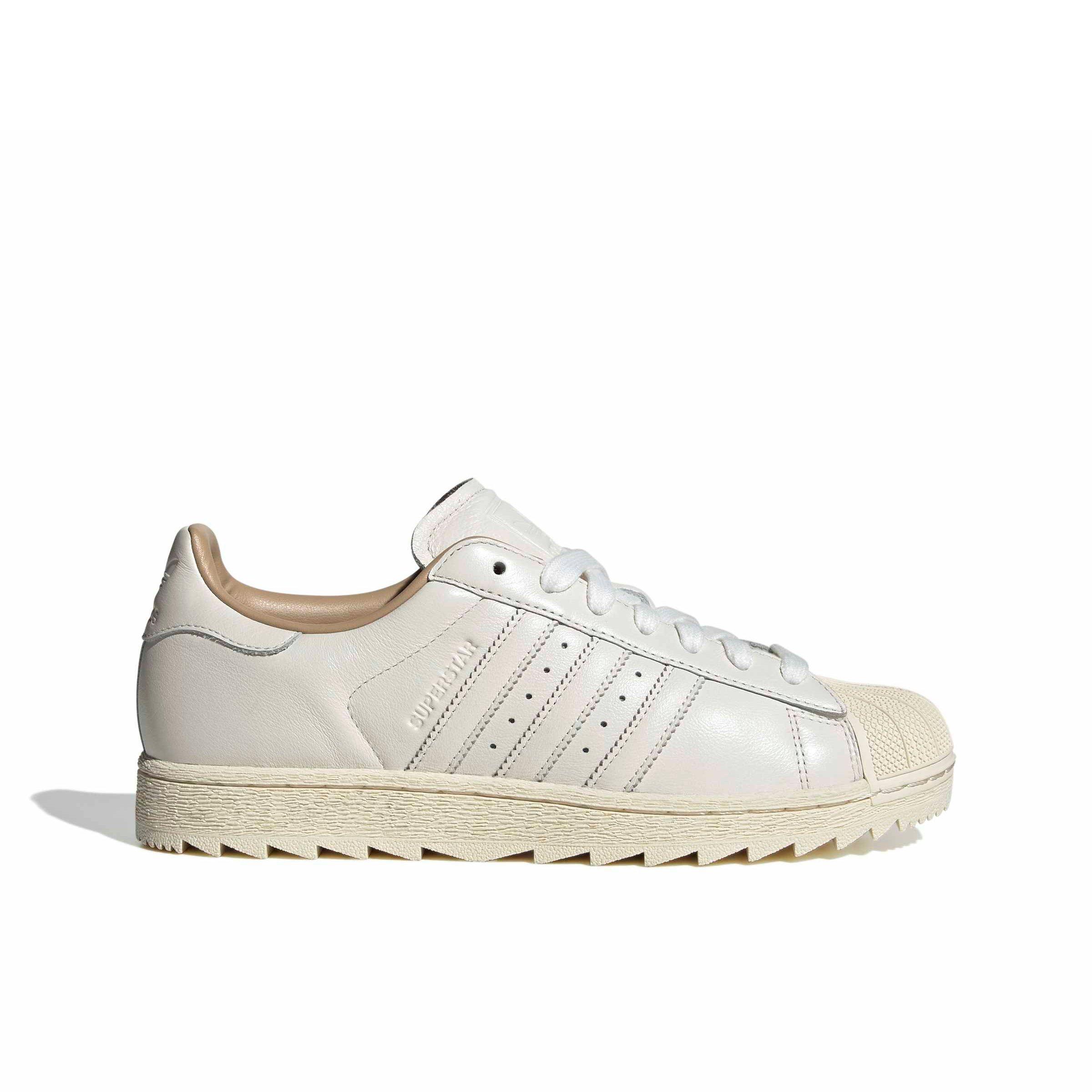 adidas Originals Superstar II Ripple "Core White/Core White/Warm Sandstone" Men's Shoe - WHITE/WHITE/SANDSTONE